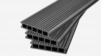 Террасная доска Groentec 3000x148x28 мм, Серый