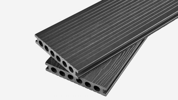 Террасная доска Groentec 3000x145x25 мм усиленная, Серый